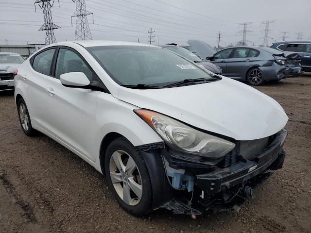 5NPDH4AE3DH453016 - 2013 HYUNDAI ELANTRA GLS WHITE photo 4