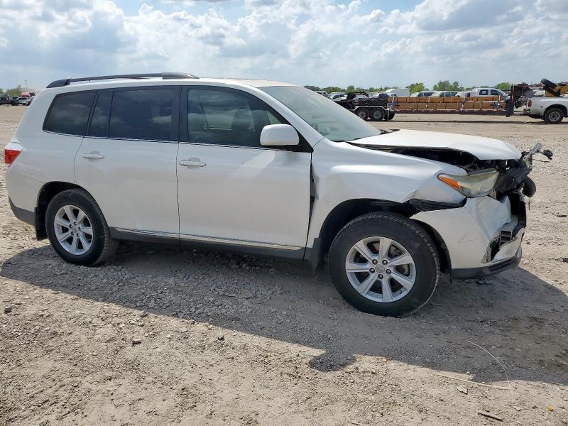 5TDZK3EH9CS079011 - 2012 TOYOTA HIGHLANDER BASE Biały zdjęcie 4
