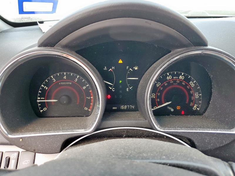 5TDZK3EH9CS079011 - 2012 TOYOTA HIGHLANDER BASE Biały zdjęcie 9