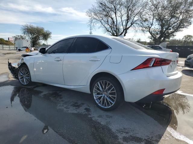 JTHBF1D22E5005346 - 2014 LEXUS IS 250 WHITE photo 2