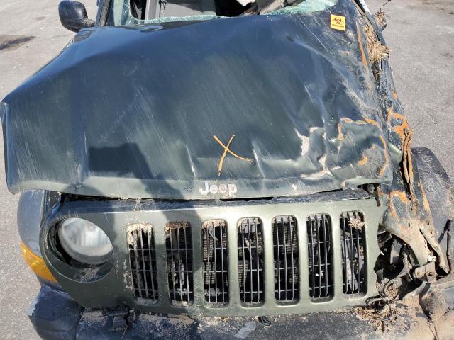 1J4GL38K46W218505 - 2006 JEEP LIBERTY RENEGADE 绿色 照片 12