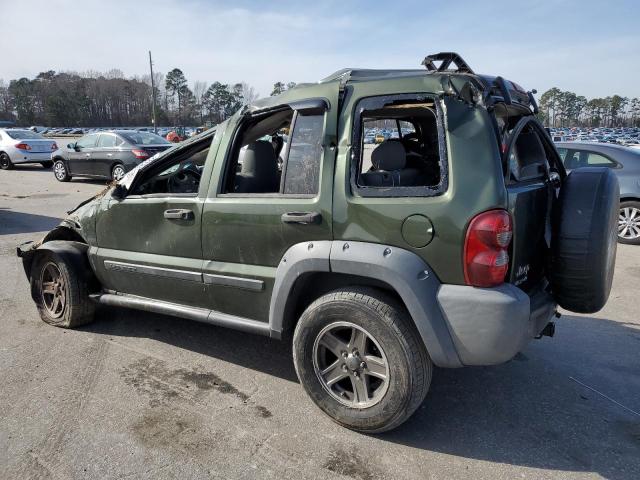 1J4GL38K46W218505 - 2006 JEEP LIBERTY RENEGADE 绿色 照片 2