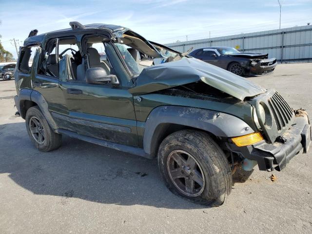 1J4GL38K46W218505 - 2006 JEEP LIBERTY RENEGADE 绿色 照片 4