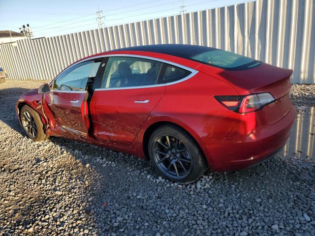 5YJ3E1EB4KF464850 - 2019 TESLA MODEL 3 RED photo 2