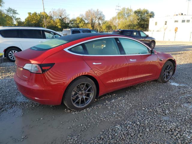 5YJ3E1EB4KF464850 - 2019 TESLA MODEL 3 RED photo 3