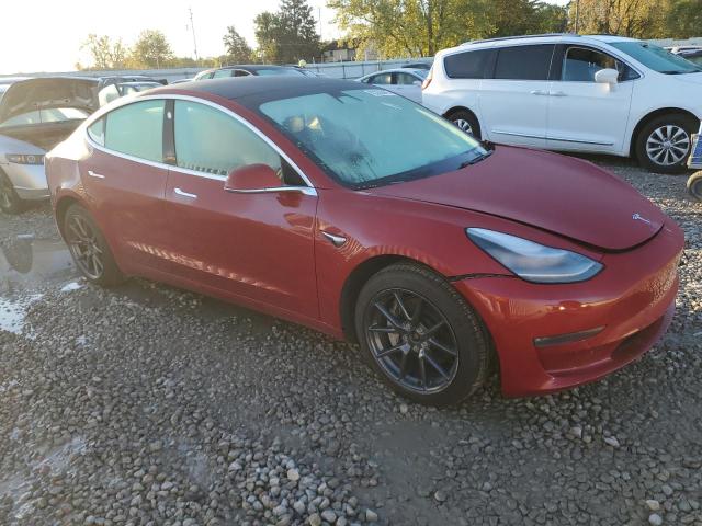 5YJ3E1EB4KF464850 - 2019 TESLA MODEL 3 RED photo 4
