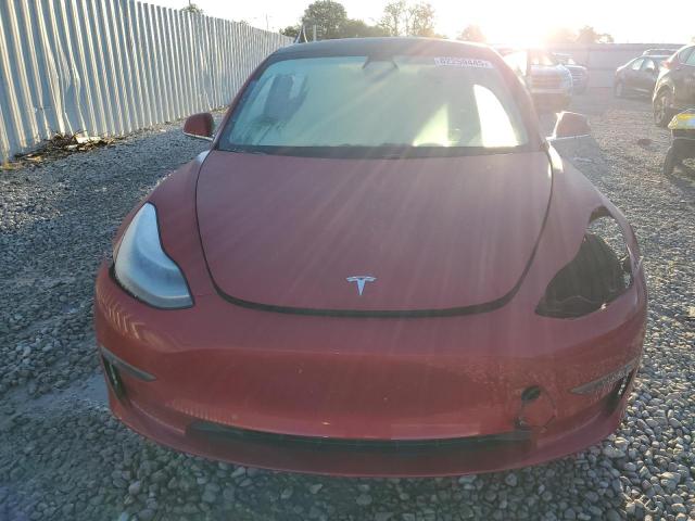 5YJ3E1EB4KF464850 - 2019 TESLA MODEL 3 RED photo 5