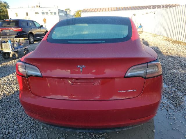 5YJ3E1EB4KF464850 - 2019 TESLA MODEL 3 RED photo 6