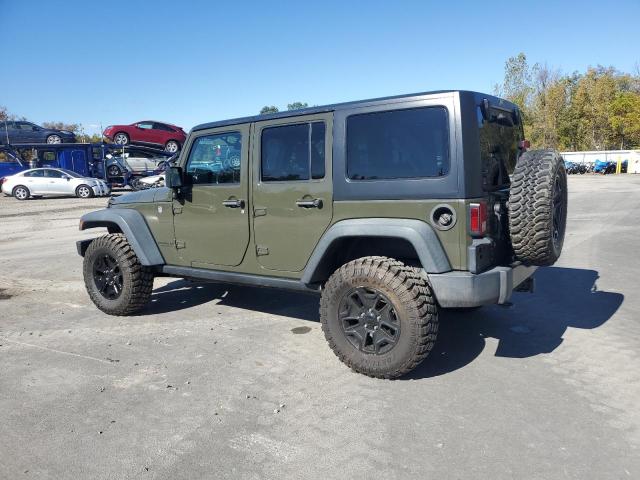 1C4BJWDG0GL102231 - 2016 JEEP WRANGLER U SPORT GREEN photo 2