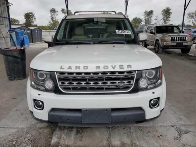 SALAG2V60GA793726 - 2016 LAND ROVER LR4 HSE WHITE photo 5