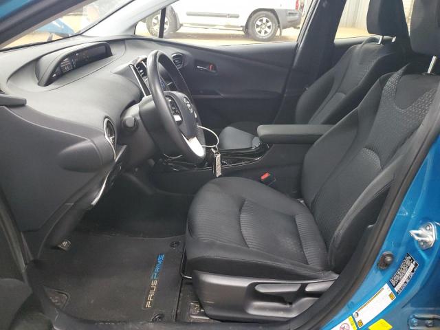 JTDKARFP0H3048087 - 2017 TOYOTA PRIUS PRIM Turkuaz fotoğraf 7
