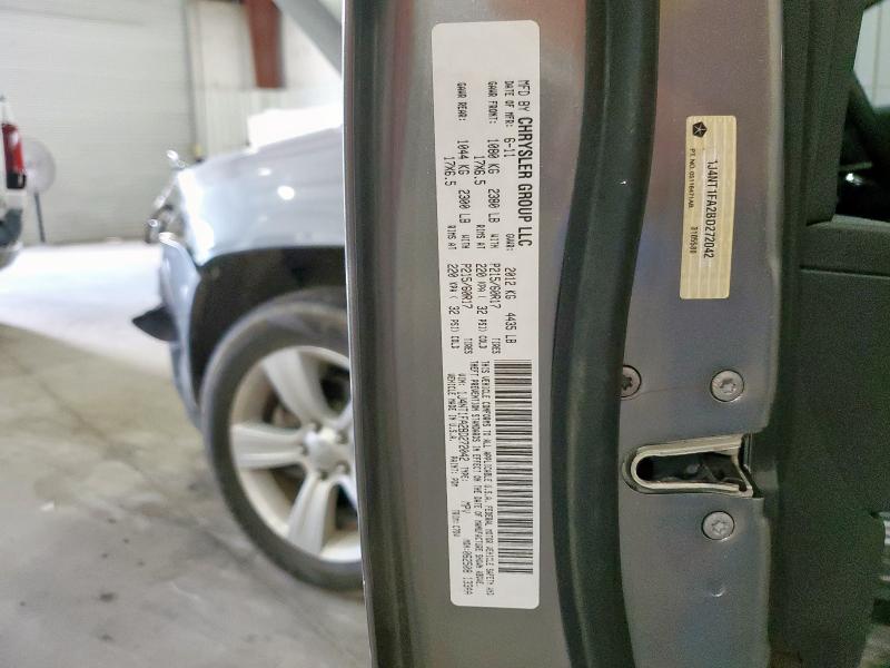 1J4NT1FA2BD272042 - 2011 JEEP COMPASS SPORT 石墨色 照片 12