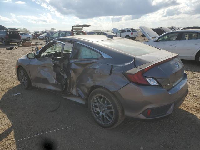 2HGFC3B37KH357590 - 2019 HONDA CIVIC EX GRAY photo 2
