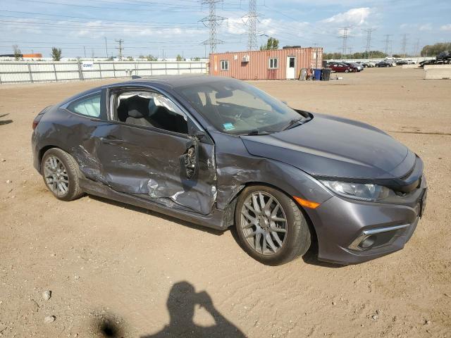 2HGFC3B37KH357590 - 2019 HONDA CIVIC EX GRAY photo 4