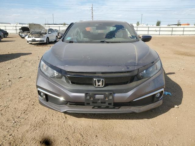 2HGFC3B37KH357590 - 2019 HONDA CIVIC EX GRAY photo 5