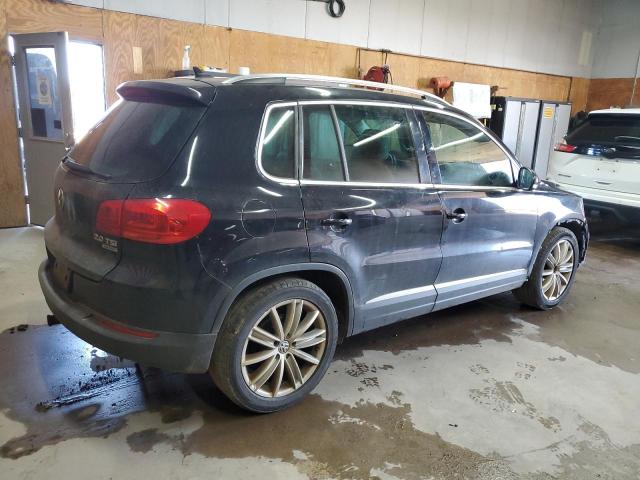 WVGBV7AX8CW523102 - 2012 VOLKSWAGEN TIGUAN S შავი ფოტო 3