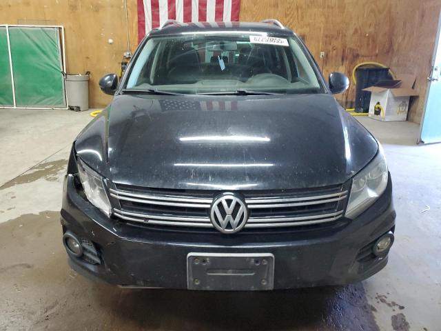 WVGBV7AX8CW523102 - 2012 VOLKSWAGEN TIGUAN S შავი ფოტო 5