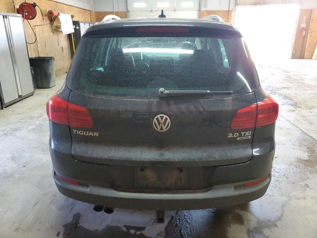 WVGBV7AX8CW523102 - 2012 VOLKSWAGEN TIGUAN S შავი ფოტო 6