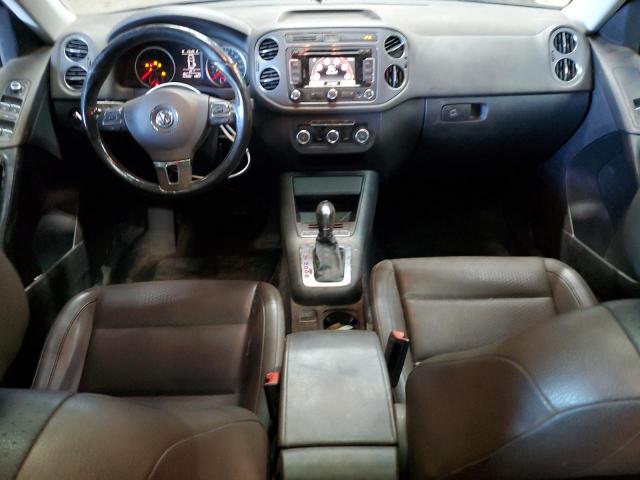 WVGBV7AX8CW523102 - 2012 VOLKSWAGEN TIGUAN S შავი ფოტო 8