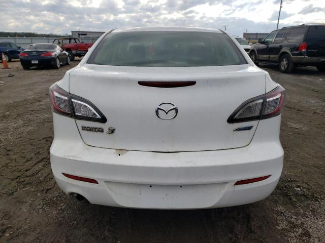 JM1BL1U73D1714508 - 2013 MAZDA 3 I WHITE photo 6