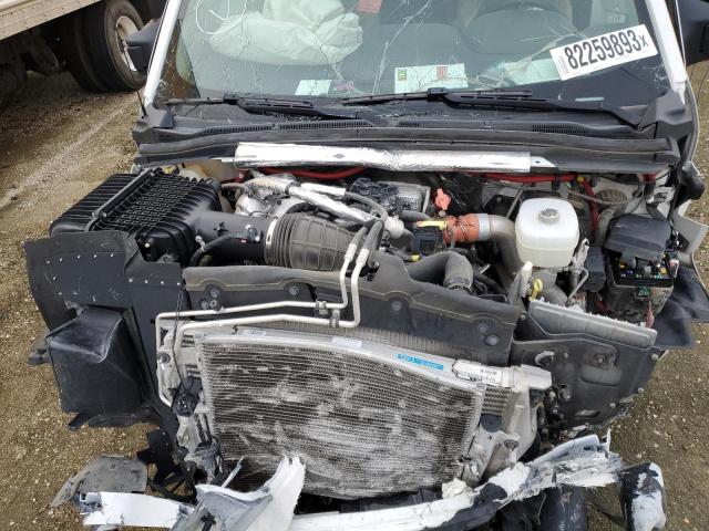 1HTKHPVM2NH376278 - 2022 CHEVROLET SILVERADO WHITE photo 11