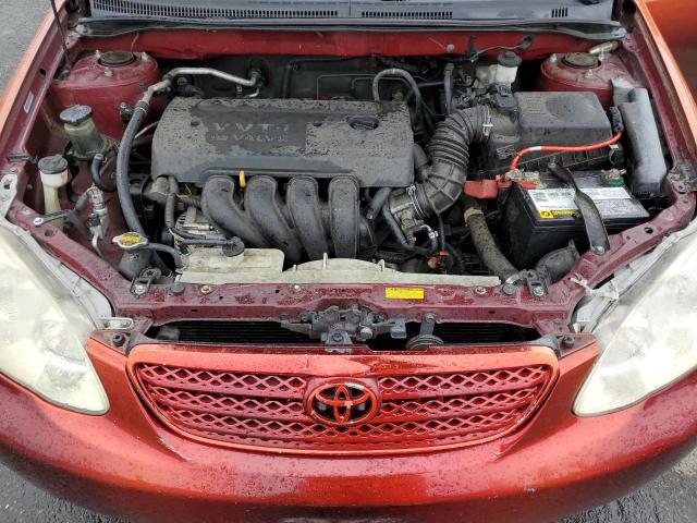 1NXBR32E67Z798284 - 2007 TOYOTA COROLLA CE ORANGE photo 11