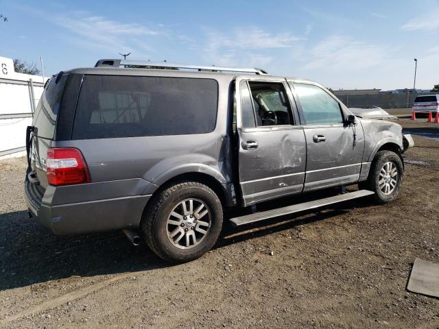 1FMJK1K51CEF34673 - 2012 FORD EXPEDITION EL LIMITED GRAY photo 3