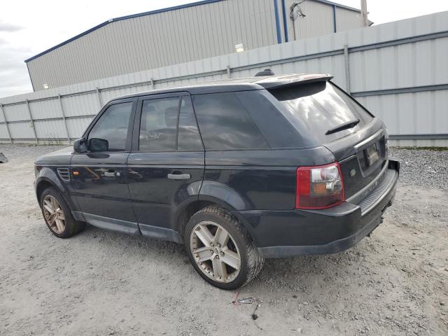 SALSK25438A151858 - 2008 LAND ROVER RANGE ROVE HSE BLACK photo 2