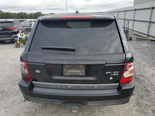 SALSK25438A151858 - 2008 LAND ROVER RANGE ROVE HSE BLACK photo 6