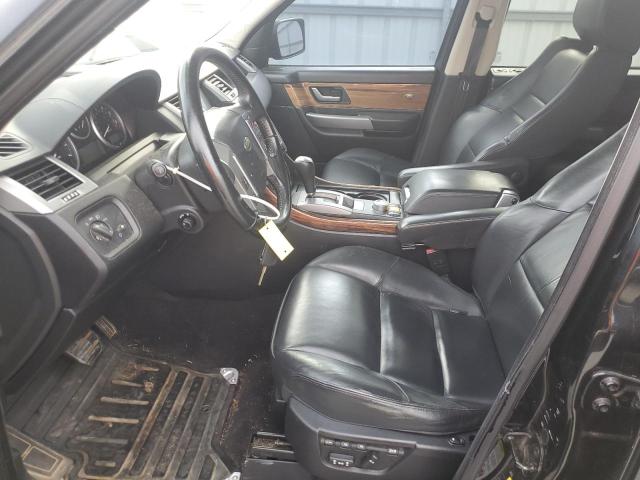 SALSK25438A151858 - 2008 LAND ROVER RANGE ROVE HSE BLACK photo 7
