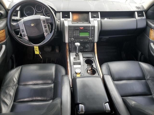 SALSK25438A151858 - 2008 LAND ROVER RANGE ROVE HSE BLACK photo 8