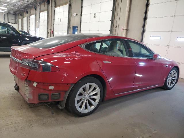 5YJSA1E23GF167972 - 2016 TESLA MODEL S 红色 照片 3