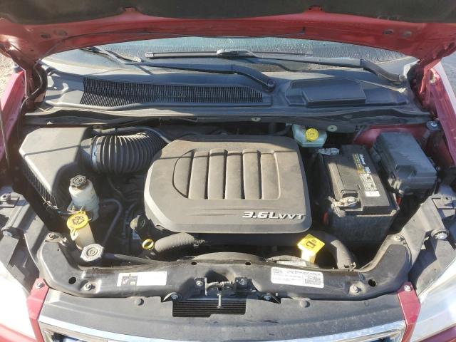 2C4RC1BG7GR302951 - 2016 CHRYSLER TOWN & COU TOURING Burdeos foto 12