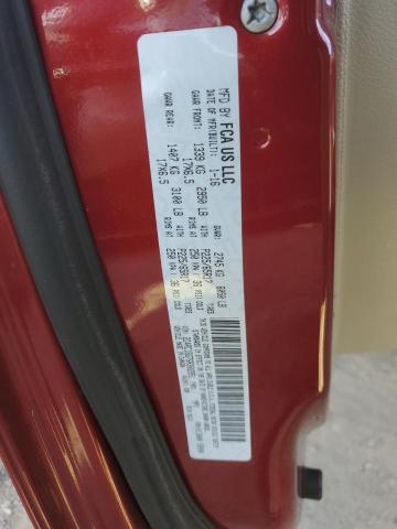 2C4RC1BG7GR302951 - 2016 CHRYSLER TOWN & COU TOURING Burdeos foto 13