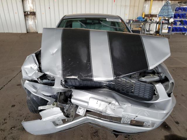 1ZVFT80N075354509 - 2007 FORD MUSTANG SILVER photo 5