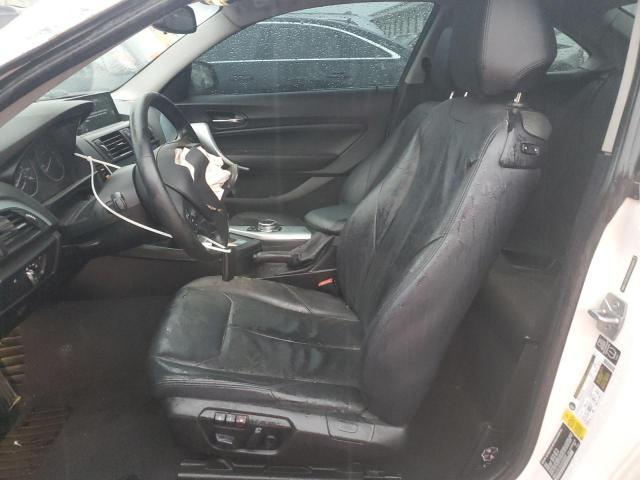 WBA1F5C55EV255855 - 2014 BMW 228 I WHITE photo 7