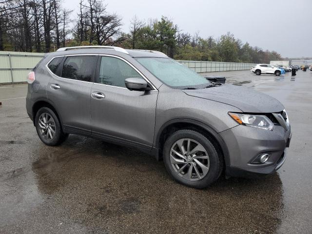 KNMAT2MV5GP683117 - 2016 NISSAN ROGUE S GRAY photo 4