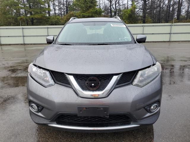 KNMAT2MV5GP683117 - 2016 NISSAN ROGUE S GRAY photo 5