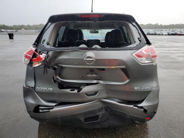 KNMAT2MV5GP683117 - 2016 NISSAN ROGUE S GRAY photo 6