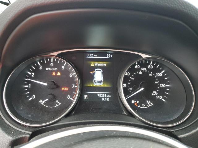 KNMAT2MV5GP683117 - 2016 NISSAN ROGUE S GRAY photo 9