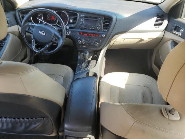 KNAGN4A70B5076405 - 2011 KIA OPTIMA EX BLACK photo 8