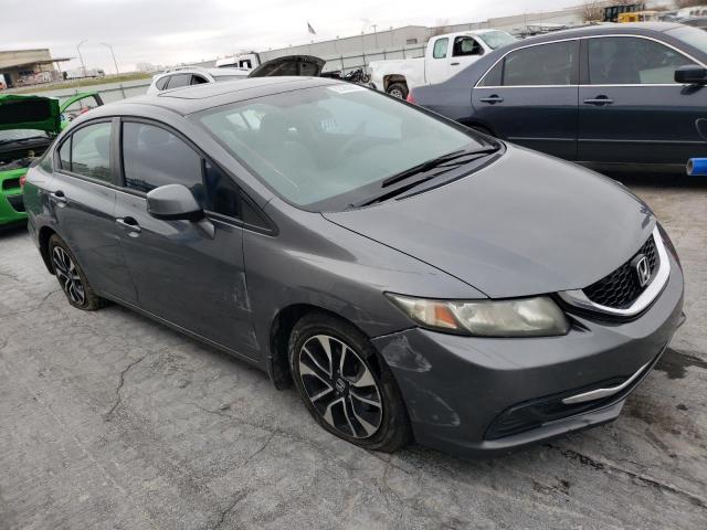 19XFB2F88DE058917 - 2013 HONDA CIVIC EX GRAY photo 4