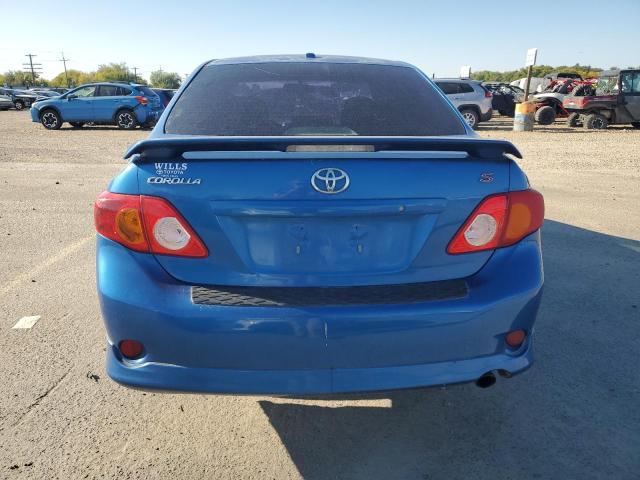2T1BU4EE3AC527501 - 2010 TOYOTA COROLLA BASE أزرق صورة 6