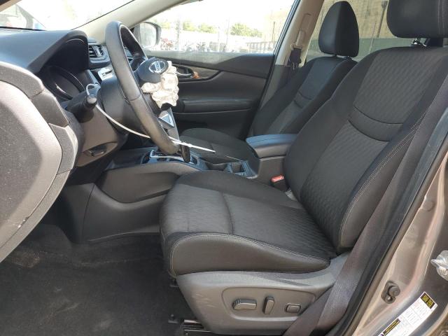 KNMAT2MV4HP600603 - 2017 NISSAN ROGUE S GRAY photo 7