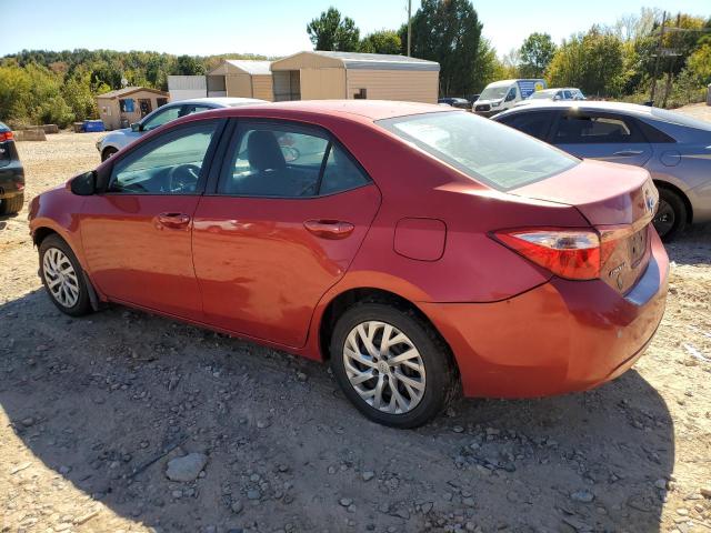 5YFBURHE8HP700285 - 2017 TOYOTA COROLLA L RED photo 2