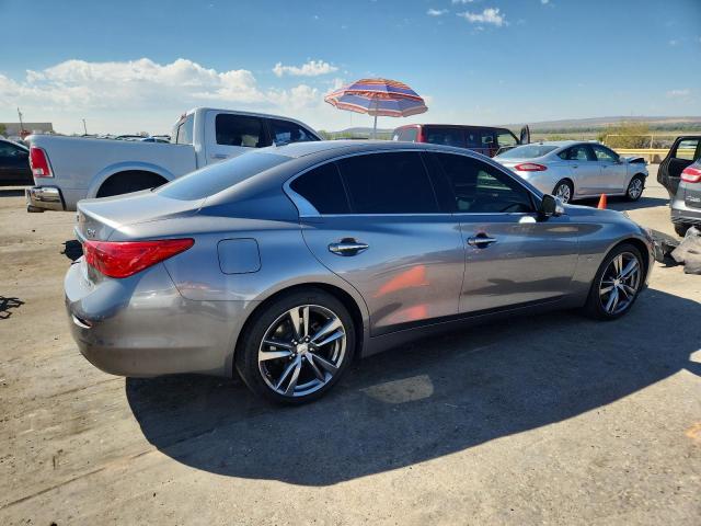 JN1BV7AR6FM418924 - 2015 INFINITI Q50 BASE CHARCOAL photo 3
