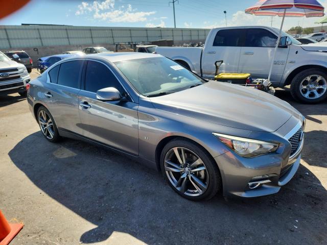 JN1BV7AR6FM418924 - 2015 INFINITI Q50 BASE CHARCOAL photo 4