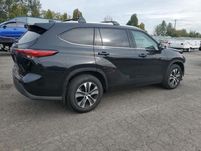 5TDHZRBH2NS163446 - 2022 TOYOTA HIGHLANDER XLE Siyah fotoğraf 3