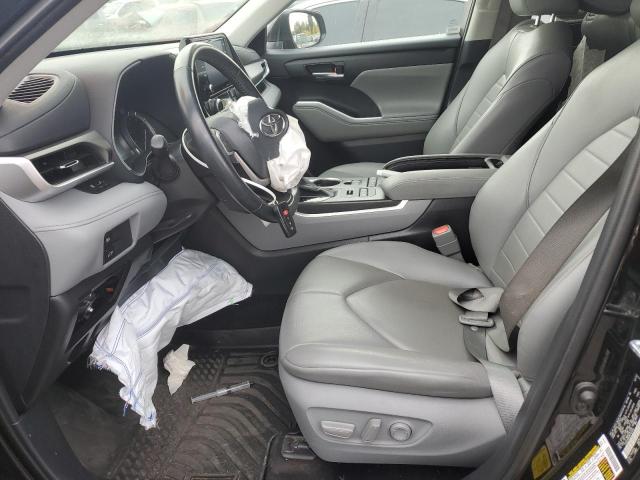 5TDHZRBH2NS163446 - 2022 TOYOTA HIGHLANDER XLE Siyah fotoğraf 7
