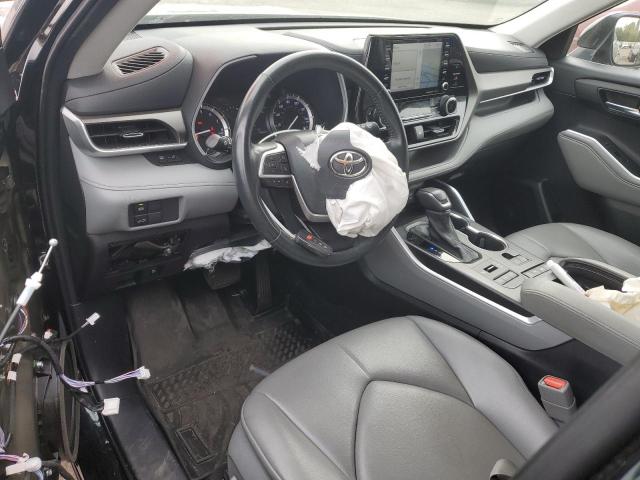 5TDHZRBH2NS163446 - 2022 TOYOTA HIGHLANDER XLE Siyah fotoğraf 8